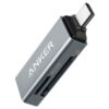 Anker SD Card Reader, 2-in-1 USB C Memory Card Reader for SDXC, SDHC, SD, MMC, RS-MMC, Micro SDXC, Micro SD, Micro SDHC Card, and UHS-I Cards 15 618sWurI88L