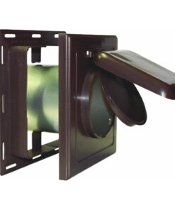 P Tec Products J-Block Vent / Wide Mount Vent Brown