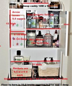 Sauder Caraway Etagere/Pantry cabinets, L: 23.31" x W: 7.44" x H: 68.07", Soft White finish 53 618w3sHrXL