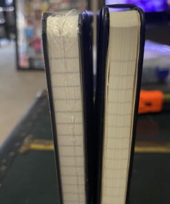 Amazon Basics Classic Notebook, Line Ruled, 240 Pages, Black, Hardcover, 5 x 8.25-Inch 50 618xlgCWq5L