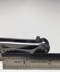 Kershaw Zing SS Pocketknife, 3" 8Cr13MoV Stainless Steel Blade, Assisted Thumb-Stud and Flipper Opening EDC 61 618zb9OCeoL