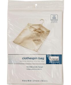 Alternative view of HOMZ FBA Seymour 1220049 11X15 Clothespin Bag