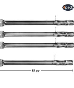 Alternative view of Hongso SBF231 15 3/8" BBQ Gas Grill Replacement Stainless Steel Pipe Tube Burner for BBQ Pro, Kenmore Sears, K Mart Part, Members Mark Part, Outdoor Gourmet, Lowes Model Grills, 4-Pack
