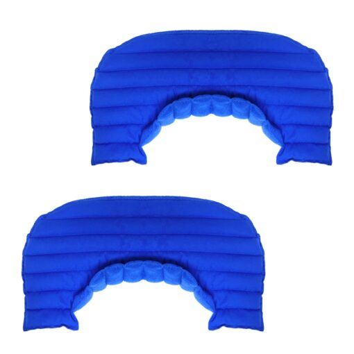 My Heating Pad Microwavable Neck and Shoulder Wrap Plus - Neck Heating Pad, Neck and Shoulder Relaxer, Portable Heating Pad, Large Heating Pad - Neck Wrap Microwavable - 2 Pack Blue Shoulder PLUS Blue 2.0