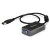 StarTech.com USB to VGA Adapter - 1440x900 - External Video & Graphics Card - Dual Monitor Display Adapter - Supports Windows (USB2VGAE2),Gray 1440p x 900p 12 6192D5aq0hL