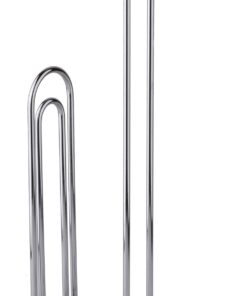 Alternative view of Greenco Chrome Paper Towel Holder, 6" W x 13" H x 5.75" D