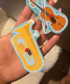 Melissa & Doug Musical Instruments Sound Puzzle - Wooden Peg Puzzle (8 pcs) - Wooden Peg Chunky Baby Puzzle, Music Learning Toys, Musical Sound Puzzles For Toddlers And Preschoolers Ages 2+ Musical Instrumenets 23 6197viw7MpL 2