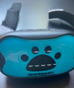 Humane Dog Bark Collar 2 Pack | Anti Barking Training Collar | Vibrating, No Shock Stop Barking for Small Medium Large Dogs | Excessive Barking Pet Corrector, (Battery) Orange & Blue Battery 38 6199YjOElhL