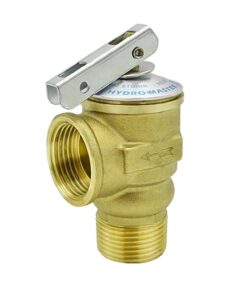 HYDRO MASTER Tankless Water Heater Service Valve Kit with Pressure Relief Valve 3/4-Inch IPS Isolator Clean Brass 24 6199aB9qOHL