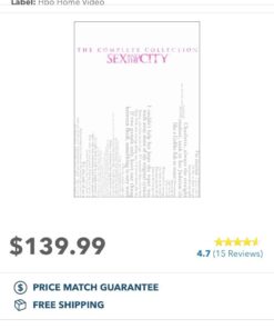 Sex and the City: The Complete Collection DVD January 14, 2014 23 619BDVlzqzL