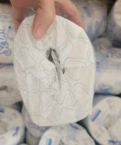 Scott® Professional 100% Recycled Fiber Standard Roll Toilet Paper (13217), with Elevated Design, 2-Ply, White, Individually wrapped rolls, 473 Count (Pack of 80), Total 37,840 Sheets 45 619CwHz5CgL