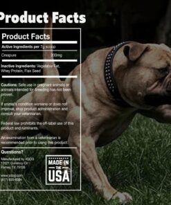 Muscle Bully Gains - Mass Weight Gainer for Dogs, Whey Protein, Flax Seed (for Bull Breeds, Pit Bulls, Bullies) Increase Healthy Natural Weight, Made in The USA (90 Servings) 90 Servings 27 619CzWCaXbL