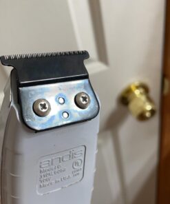 Andis T-Outliner & GTX Replacement One Hittaz Zero Gap Modified T Blades for Model GO, GTO #04521 by Pro-Mate w/Free Screws. 1 Count (Pack of 1) 29 619D 4skuL