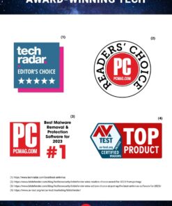 Bitdefender Total Security 2024 – Complete Antivirus and Internet Security Suite – 5 Devices | 1 Year Subscription | PC/Mac | Activation Code by Mail Mailed Keycard 16 619DsqUg L