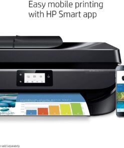 HP OfficeJet 5255 Wireless All-in-One Color Printer, HP Instant Ink, Works with Alexa (M2U75A) 45 619FXDIbW4L