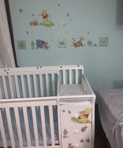 RoomMates RMK1630SCS Winnie The Pooh Peel and Stick Wall Decals 10 inch x 18 inch 31 619GYXYzPYL