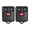 Keyless2Go Replacement for Keyless Entry Car Key Fob Vehicles That Use 3 Button CWTWB1U331, Self-Programming - 2 Pack