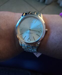 Nine West Women's Bracelet Watch Gold 25 619JNSeRN0L