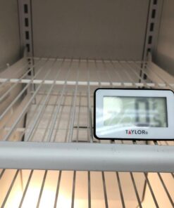 Taylor Large Display Digital Kitchen Refrigerator/Freezer Kitchen Thermometer with Clip 1 Count (Pack of 1) 30 619KjH5Zd2L