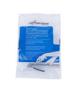 ADFORS Spline, .125" x 25', Black .125 in X 25 ft 7 619LcV8L1rL