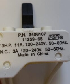 Whirlpool 3406107 Door Switch Original Version 9 619MbeFBHL