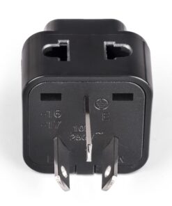 Alternative view of OREI USA to Australia Power Adapter - Type I Plug Adapter Compatible with Australia, New Zealand & China - 2 in 1 Australia Plug Adapter - CE Certified - RoHS Compliant - 2 Pack - Black Color Type I - Australia/China
