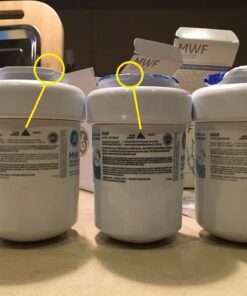 GE MWF Refrigerator Water Filter | Certified to Reduce Lead, Sulfur, and 50+ Other Impurities | Replace Every 6 Months for Best Results | Pack of 1 35 619NNdIuAGL