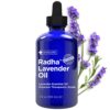 Radha Beauty - Lavender Essential Oil 4oz - Premium Therapeutic Grade, Steam Distilled for Aromatherapy, Relaxation, Laundry, Meditation, Massage 4 Fl Oz (Pack of 1) 14 619OpUtPPZL