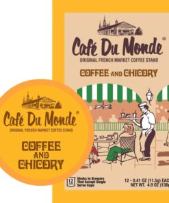 Cafe Du Monde Coffee and Chicory Single-Serve Cup Pods, 12 Count 14 619PwNqMDXL