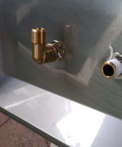 GRIDMANN Commercial NSF Stainless Steel Sink Wall Mount Hand Washing Basin with Faucet Without Side Splashes 28 619QR XKJFL