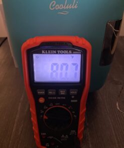 Cooluli Mini Fridge for Bedroom - Car, Office Desk & Dorm Room - Portable 4L/6 Can Electric Plug In Cooler & Warmer for Food, Drinks, Skincare Beauty & Makeup - 12v AC/DC & Exclusive USB Option, Blue 54 619RrrwssgL