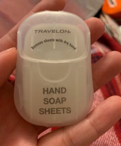 Travelon Hand Soap Toiletry Sheets, 50-Count 17 619Rt0qUKL
