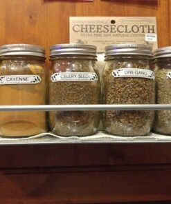 Simple Houseware Wall Mounted Spice Rack, Silver, Set of 2 46 619SEvWVNVL