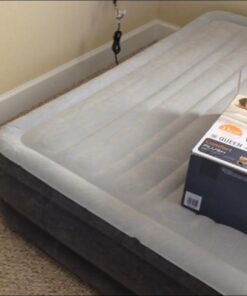 Intex Comfort Plush Mid Rise Dura-Beam Airbed with Built-in Electric Pump, Bed Height 13", Queen 31 619TZ09KTWL