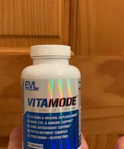 EVL Advanced Daily Multivitamin for Men - Men's Multivitamin with Essential Minerals Phytonutrient Complex and VitaMode Active Mens Vitamins for Energy with Lycopene for Muscle Bone and Immune Support 60 Serving 25 619VAZSGXUL