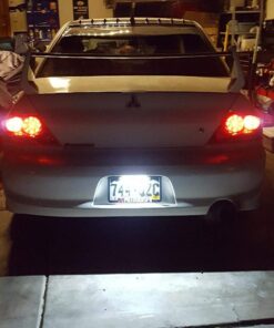 iJDMTOY Universal Fit Bolt-On To License Plate Frame 12-SMD Xenon White LED License Plate Illumination Light Lamp 30 619WdnmbimL