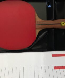 Killerspin Jet800 Speed N2 Ping Pong Paddle with Storage Case Red/Black 27 619X18TZn2L