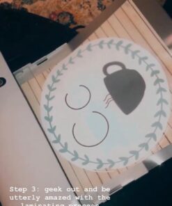 Scotch TL902VP Thermal Laminator, 1 Laminating Machine, White, Laminate Photos, Holiday Decor and Gift Tags, For Holiday, Office and School Supplies, 9 in. Laminator with 20 Pouches 45 619YbbhdBDL