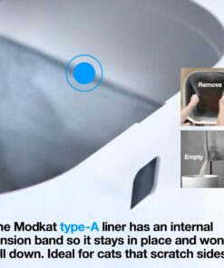 Modkat® Litter Box Liners (3-Pack) - Liner Type A 8 619ZH5wDP3L