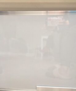 Whiteboard Set - Dry Erase Board 24 x 18" with 1 Magnetic Dry Eraser, 4 Dry Wipe Markers and 4 Magnets - Small White Hanging Message Scoreboard for Home Office School (24x18" Landscape) 24x18" Landscape 40 619ZhNtxW1L