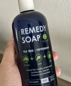 Truremedy Naturals Remedy Tea Tree Oil Body Wash - Body Wash That Helps Body Odor, Ringworm, & Skin Irritations - Tea Tree Soap Body Wash (1 pk, 12 oz) 12 Fl Oz (Pack of 1) 37 619avXVDqWL 1