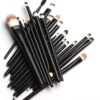 KOLIGHT 20 Pcs Pro Makeup Set Powder Face Foundation Eye shadow Eyeliner Lip Cosmetic Brushes 15 619bqEDq47L
