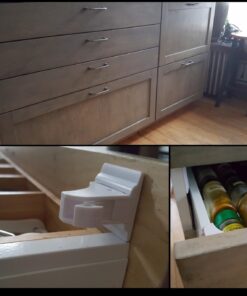 Eco Baby Magnetic Cabinet Locks for Babies - Magnetic Baby Proofing Cabinet Locks, Child Locks for Cabinets Drawers Doors for Back to School - Easy Installation No Tools Required (12 Pack and 2 Keys) Standard 12.0 45 619fWKV90wL