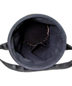 Klein Tools 5104FR Canvas Bucket, Flame-Resistant Tool Bucket Made of No. 4 Canvas, with Double-Reinforced Bottom, 100-Pound Load Rated Standard 18 619frUpudlL