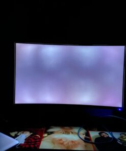 Acer Gaming Monitor 27” Curved ED273 Abidpx 1920 x 1080 144Hz Refresh Rate G-SYNC Compatible (Display Port, HDMI & DVI Ports) Black 27-inch 45 619g6fixMPL 1