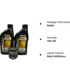 Alternative view of 2005-2023 Kawasaki Mule 600 610 SX KAF 400 OEM Oil Change Kit KAW05