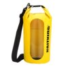 KastKing Dry Bags,100% Waterproof Storage Bags,Military Grade Construction for Swimming,Kayaking,Boating,Hiking,Camping,Fishing, Biking,Skiing A:clear Window Dry Bag-yellow-10l 54 619iKdRdOVS