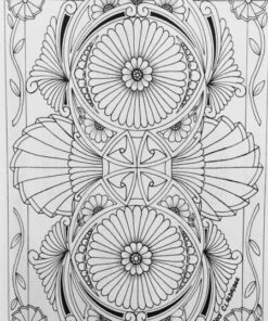 Adult Coloring Book Treasury: 110 illustrations from 55 artists 35 619jVunqvyL
