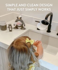 Alternative view of Prince Lionheart Fun and Safe Hand-Washing Solution | Faucet Extender for Babies and Toddlers | Fits Standard and Gooseneck Faucets | Galactic Grey 1 Pack