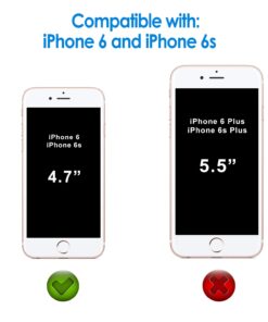 Alternative view of JETech Screen Protector for iPhone 6 and iPhone 6s, 4.7-Inch, Tempered Glass Film, 2-Pack Clear